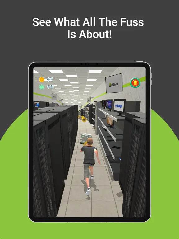 nEndlessRunner iPad  스크린샷