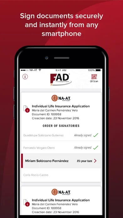 FAD® - Firma Autógrafa Digital应用截图