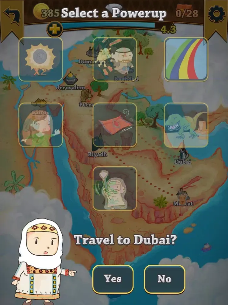 Ảnh chụp màn hình của Caravan Master (سيد القافلة) iPad 