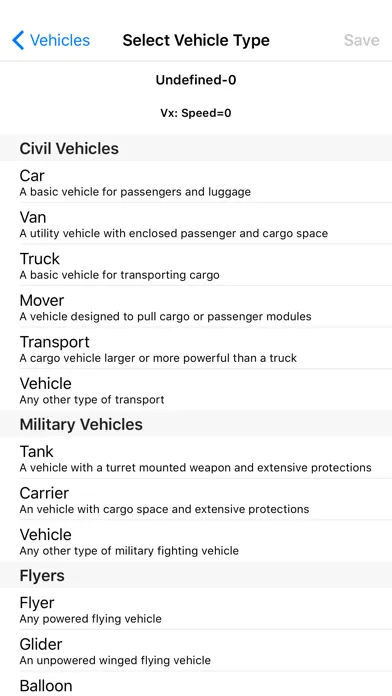 Zrzuty ekranu VehicleMaker