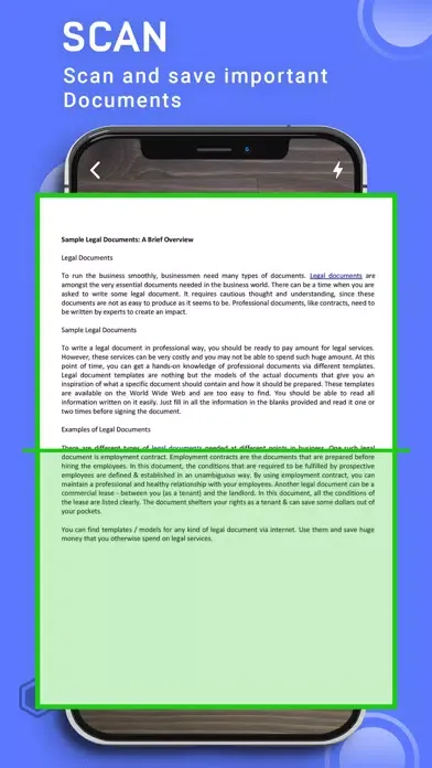 Скриншоты Cam Scanner - Document Scanner