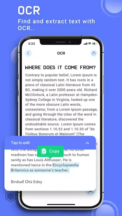 Скриншоты Cam Scanner - Document Scanner