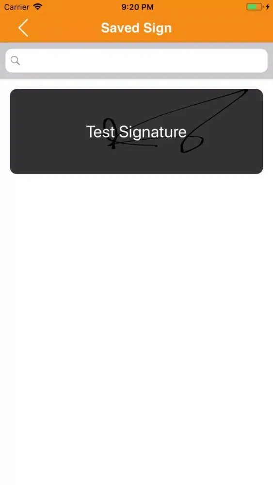 Скриншоты Digital signature and Scanner