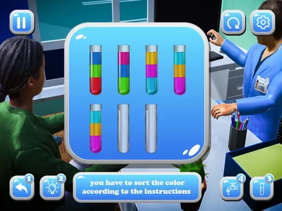 Chemical Sort Pouring Game iPad  স্ক্রিনশট