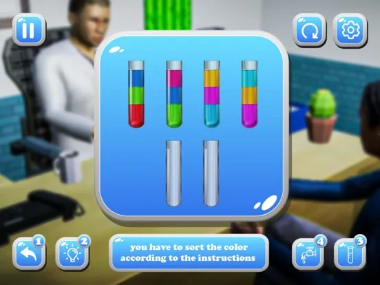 Chemical Sort Pouring Game iPad  স্ক্রিনশট