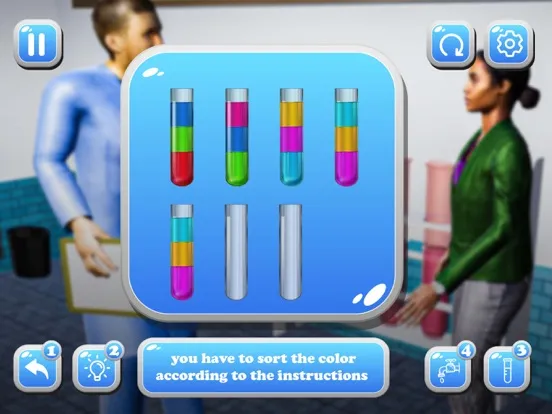Chemical Sort Pouring Game iPad  স্ক্রিনশট