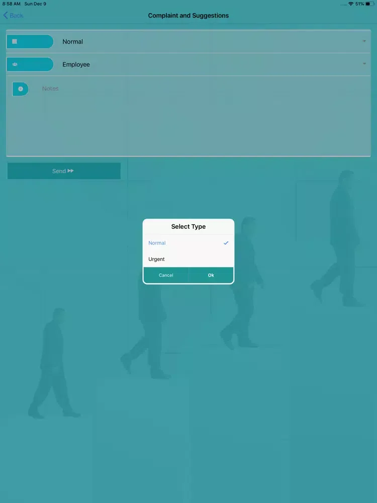 HR SelfService iPad 應用截圖