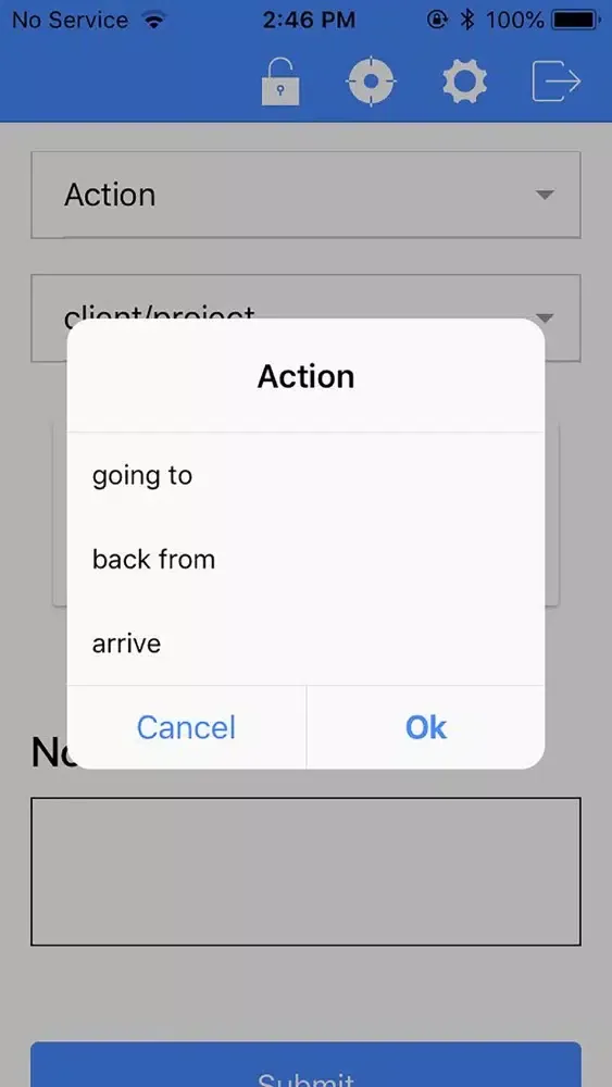 Capturas de tela do NabaSoft Tasks & Tracking