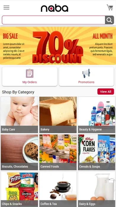 Naba Supermarket Ekran Görüntüleri