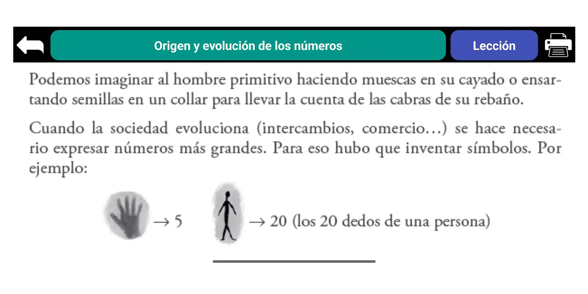Captures d'écran de Matemáticas 1° ESO