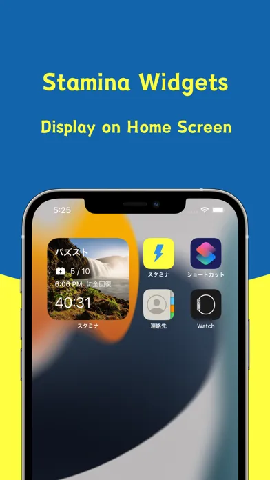 Stamina Widgets Screenshots