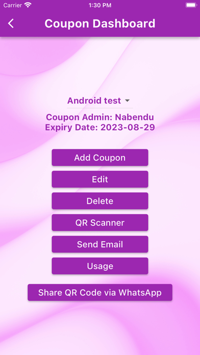 One Touch Poll & Quick Test Screenshots