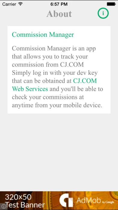 Commission Manager应用截图