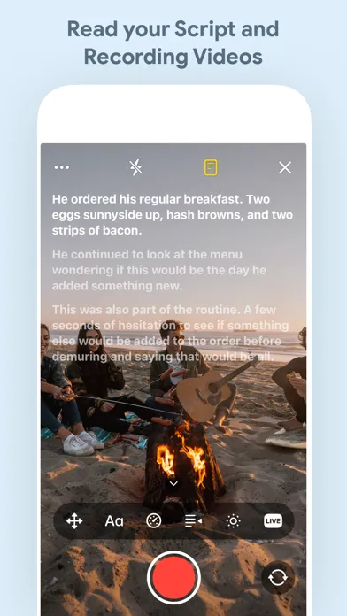 Teleprompter & Video Creator 스크린샷