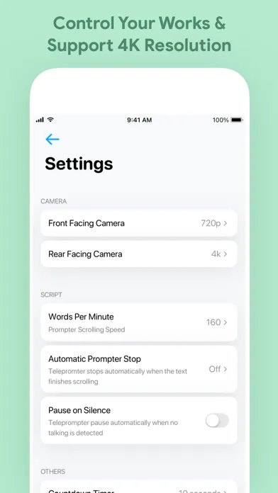 Teleprompter & Video Creator 스크린샷