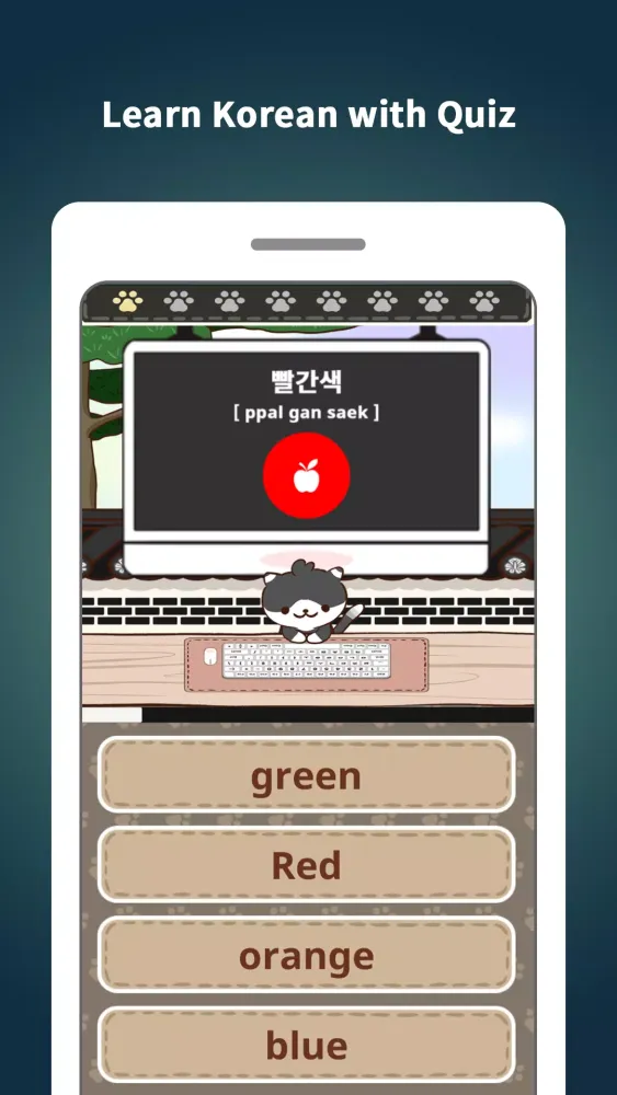 Quiz Cat : Learn Korean Screenshots