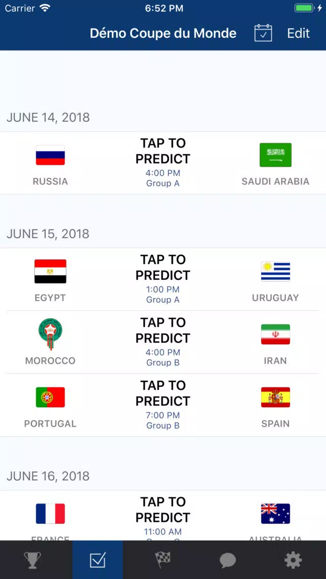 Scorecast Pro Screenshots