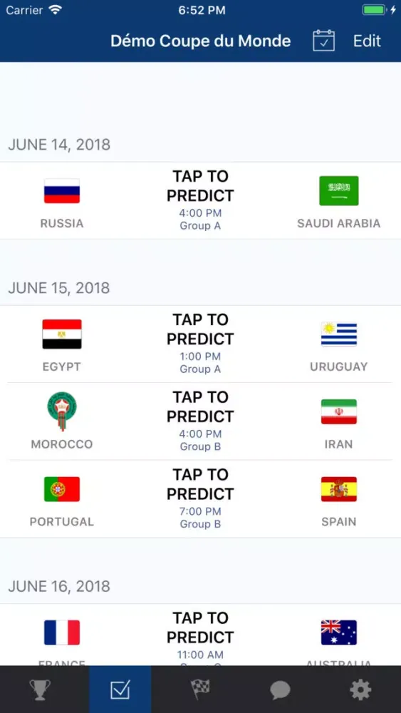 Scorecast Pro应用截图