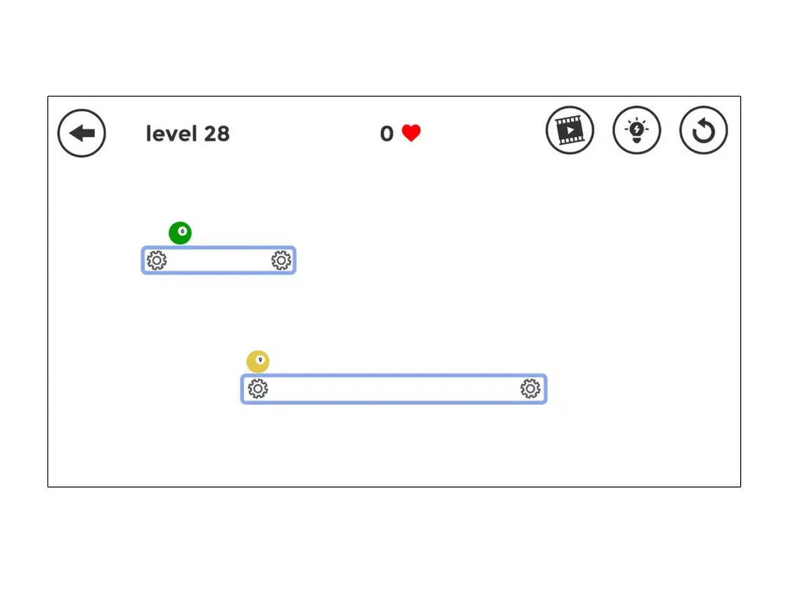 Tangkapan layar Two Balls : Brain Draw Physics iPad 