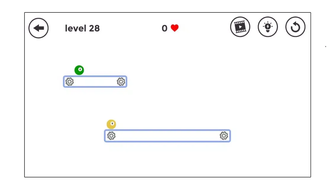 Tangkapan layar Two Balls : Brain Draw Physics