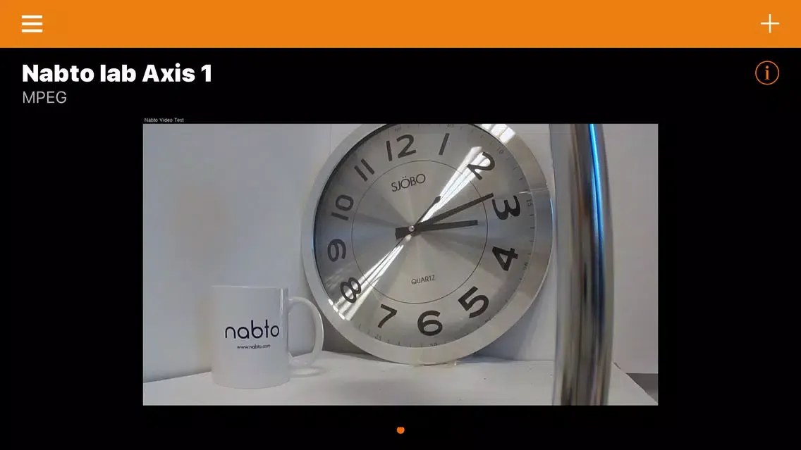 Capturas de pantalla de Nabto RTSP
