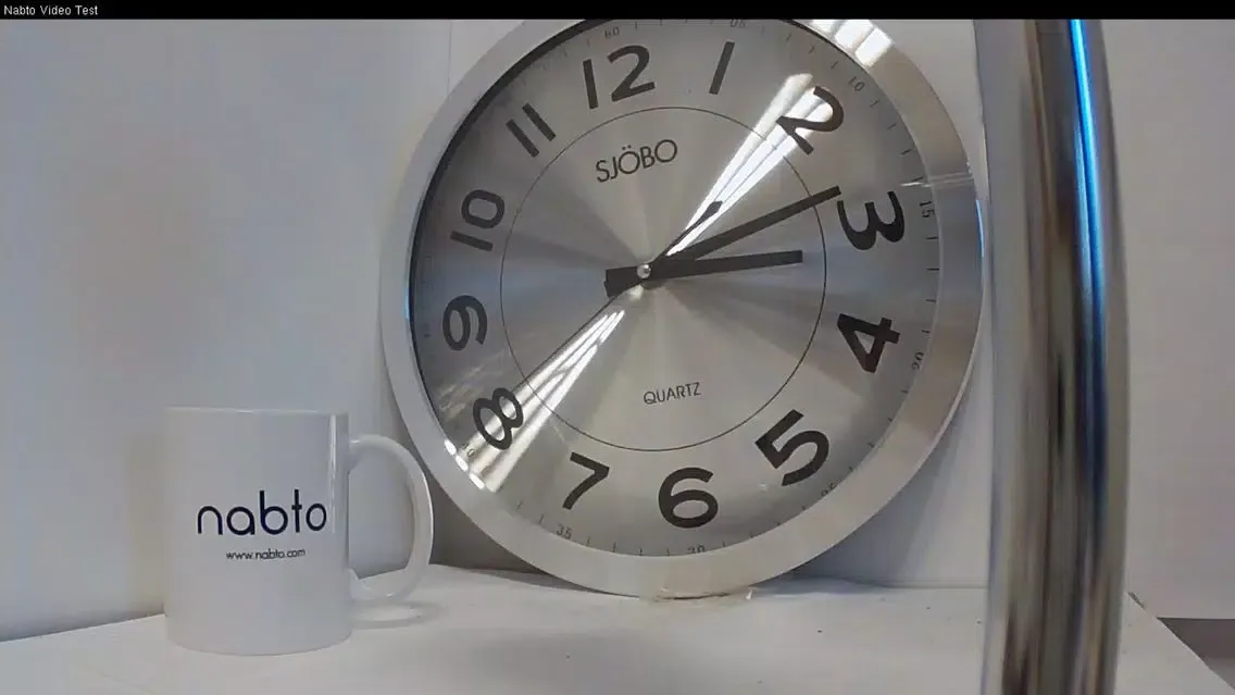 Capturas de pantalla de Nabto RTSP