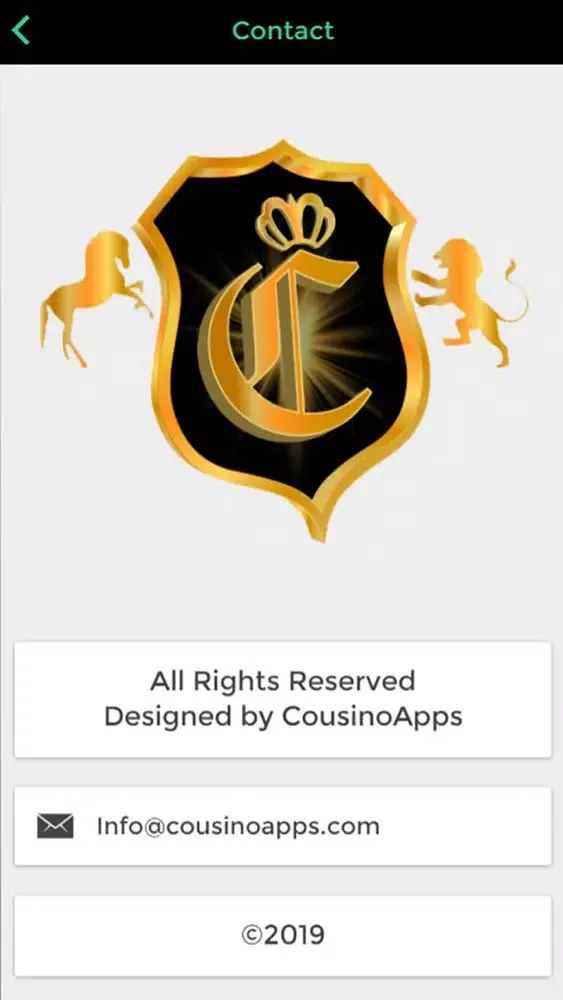 Ảnh chụp màn hình của CousinoApps