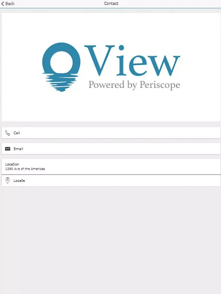 Zrzuty ekranu Periscope Wealth Management iPad 