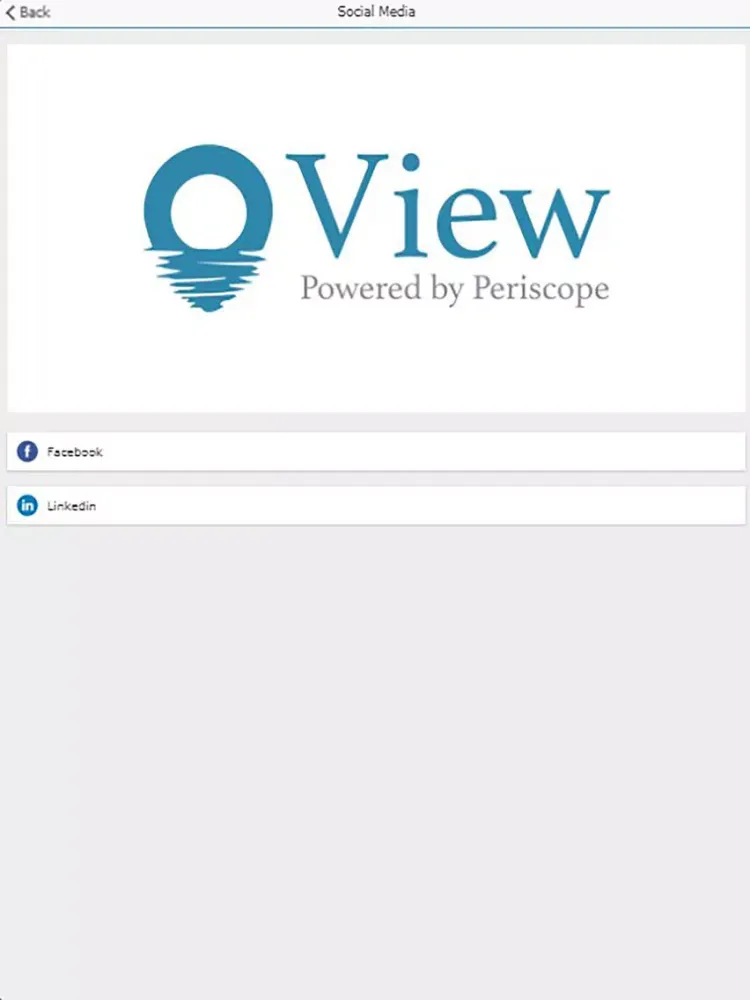 Zrzuty ekranu Periscope Wealth Management iPad 
