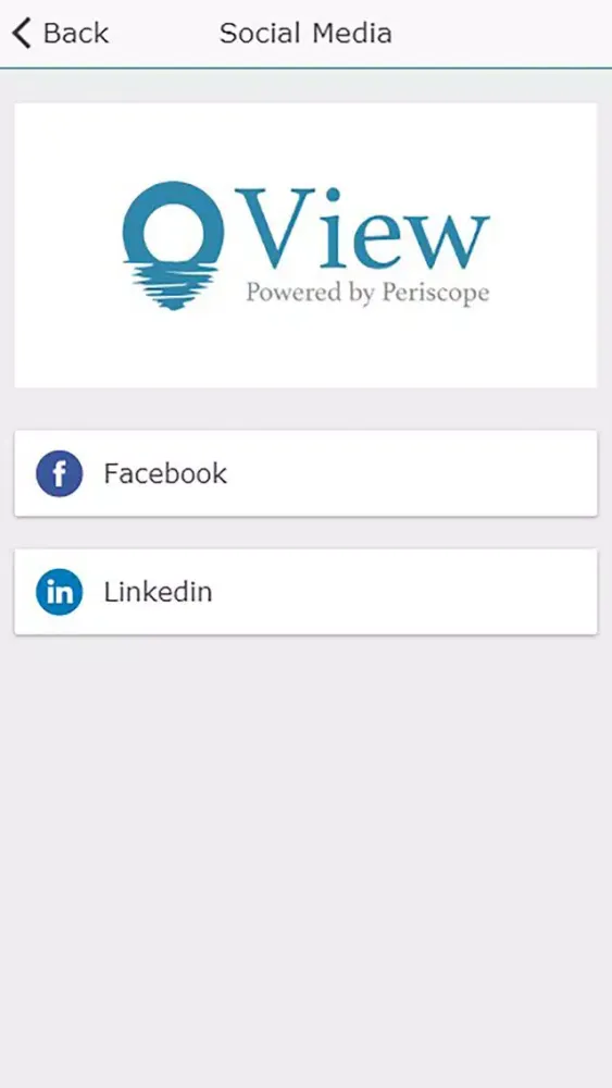 Zrzuty ekranu Periscope Wealth Management