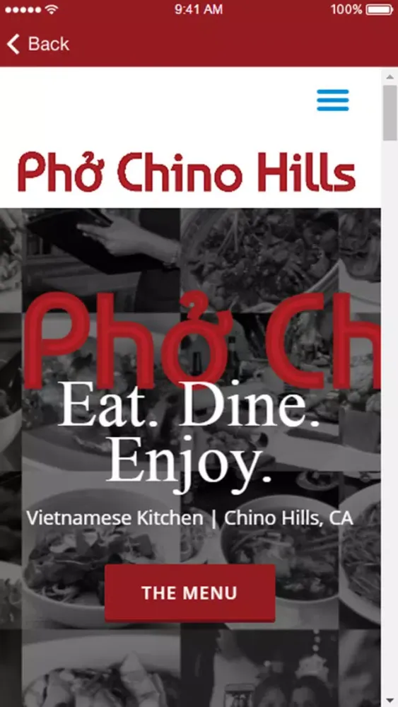 Capturas de tela do Pho Chino Hills