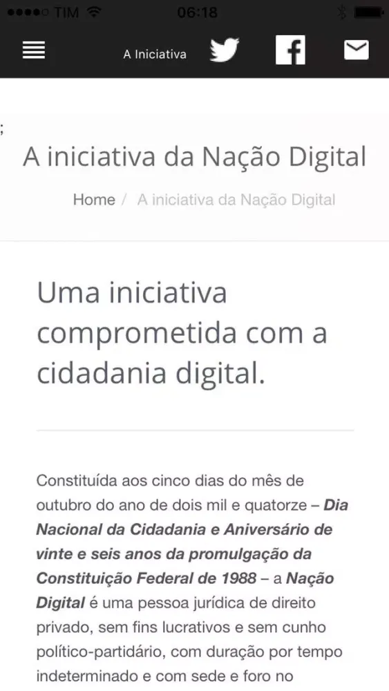 Nação Digital 스크린샷