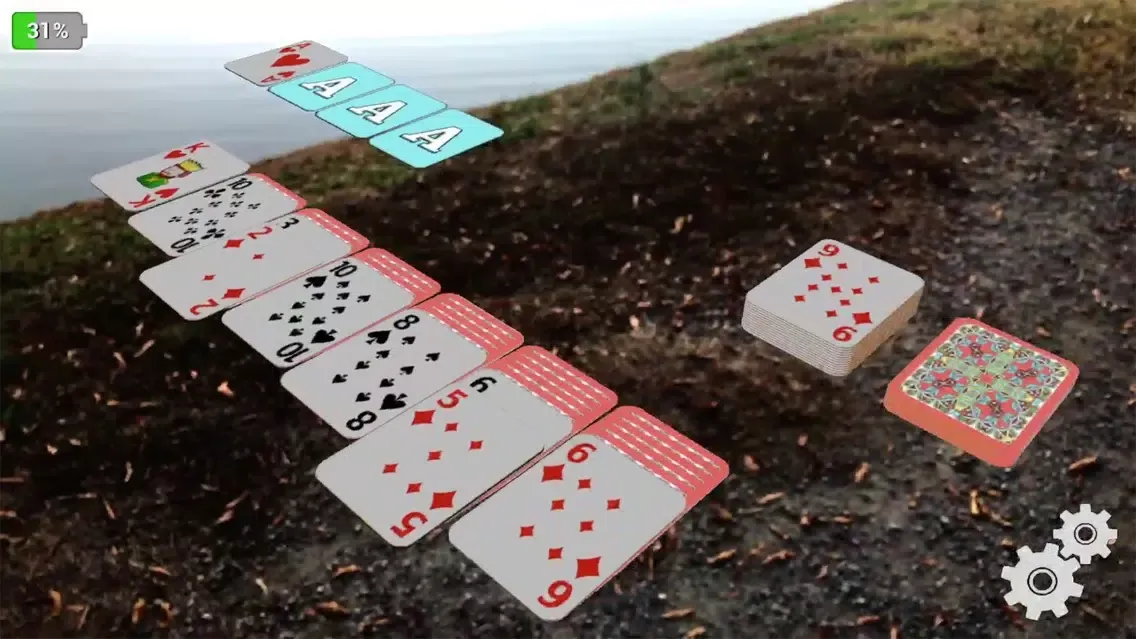Solitaire AR سکرین شاٹس