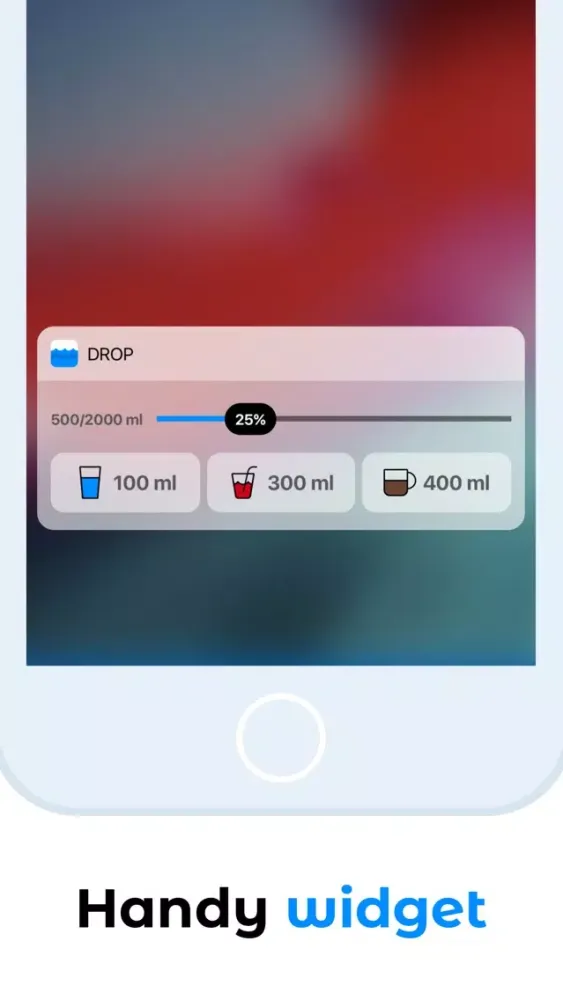Drop - water tracker reminder スクリーンショット
