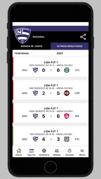 Screenshot di Nacional Fut7