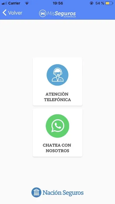 Tangkapan layar Nación Seguros