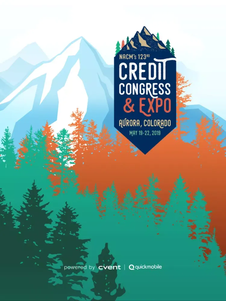 Capturas de tela do NACM Credit Congress 2019 iPad 