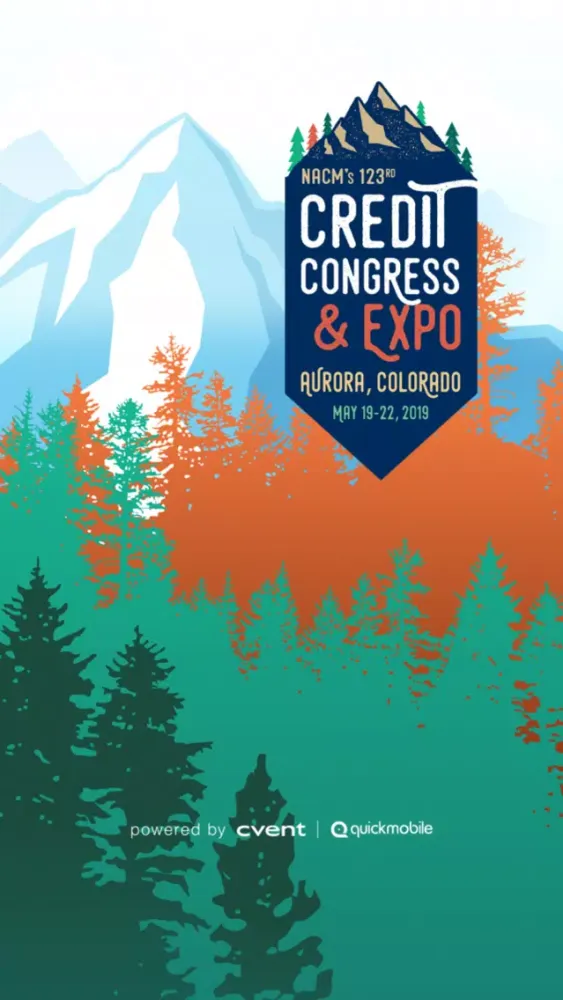 Capturas de tela do NACM Credit Congress 2019