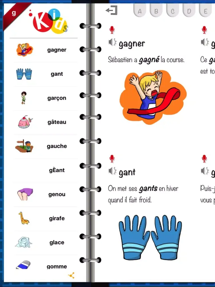 Mon Premier Dictionnaire iPad  سکرین شاٹس
