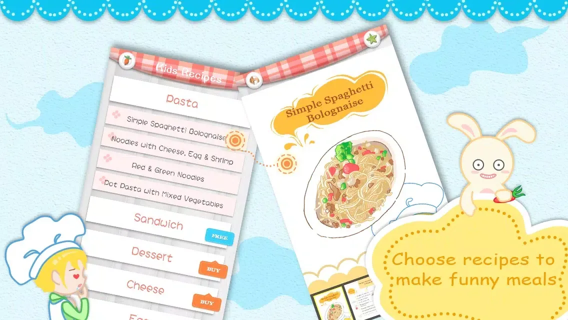 Kids Recipes - JOE-Learning Screenshots