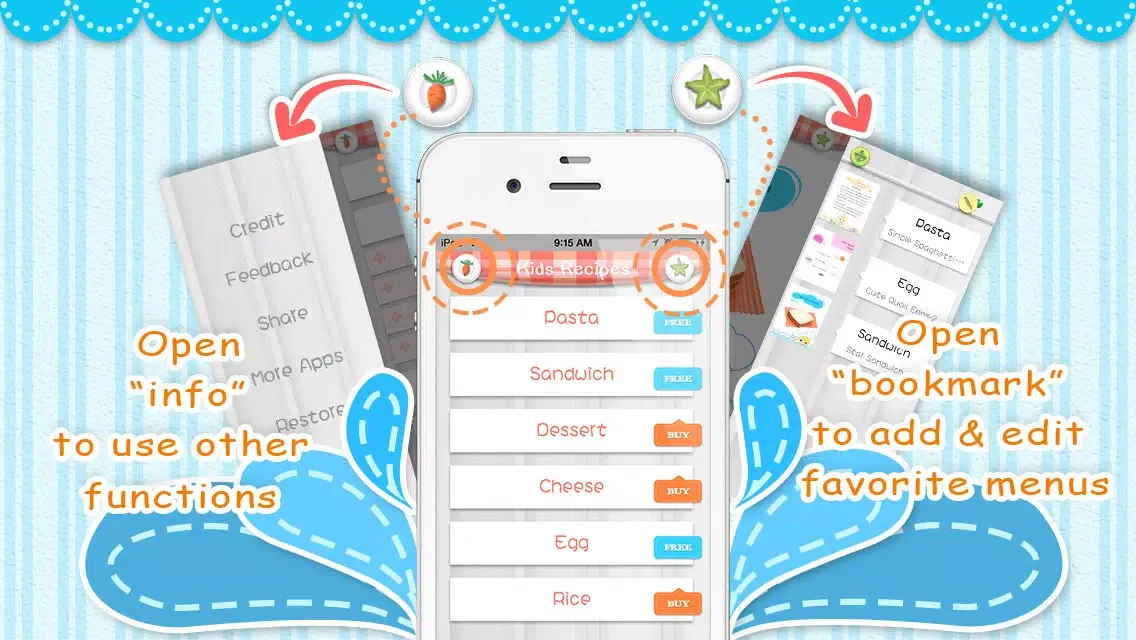 Kids Recipes - JOE-Learning Screenshots