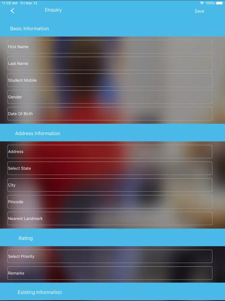 Saint Thomas Residntial School iPad  Screenshots