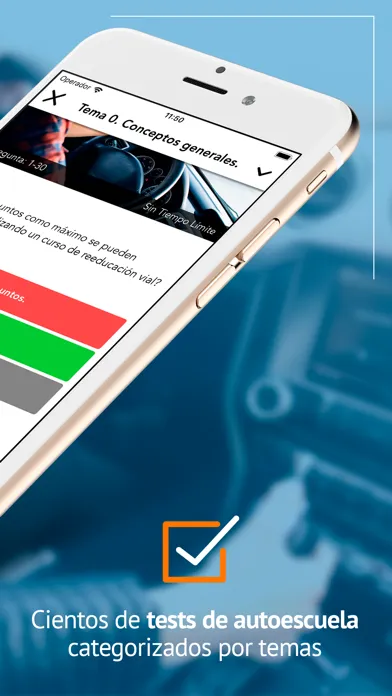 Screenshot di Autoescuela Online