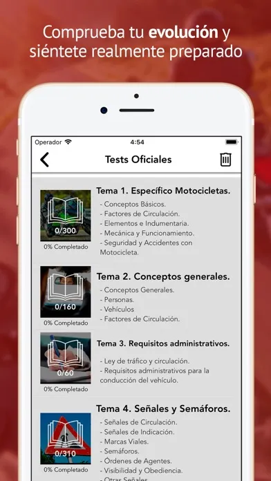 Licencias A1, A2 y A Motos應用截圖