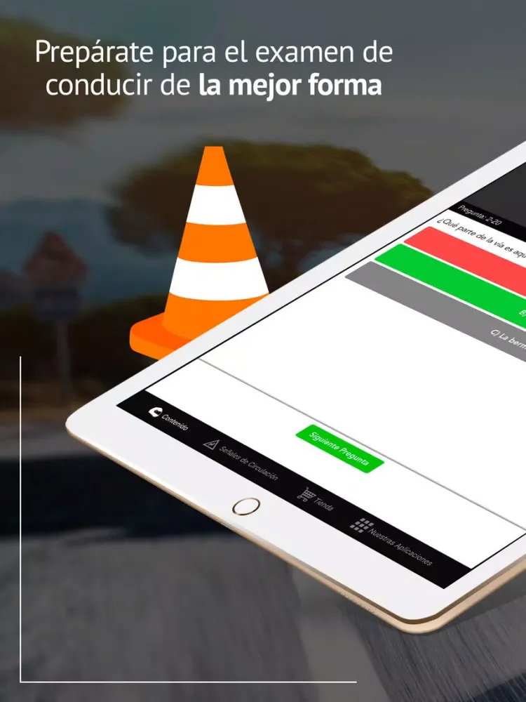 Ảnh chụp màn hình của Licencia de Motos - Premium iPad 