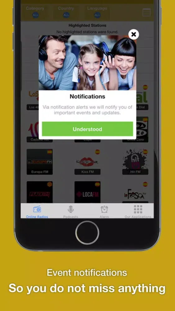 Radio Despertador Premium سکرین شاٹس