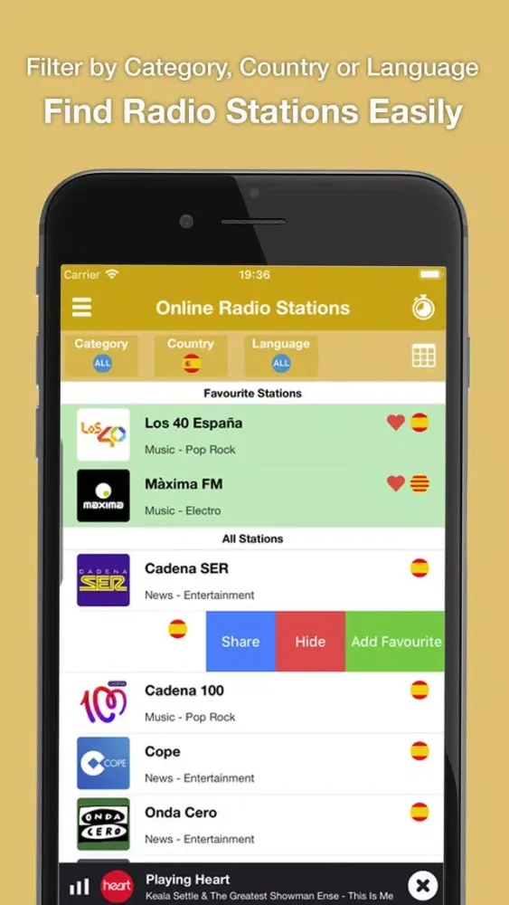 Radio Despertador Premium سکرین شاٹس