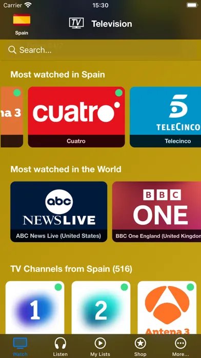 My Premium Television Screenshots