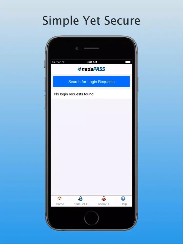 nadaPASS iPad  स्क्रीनशॉट