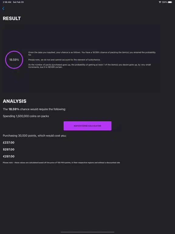 تصاویر FUT Odds iPad 